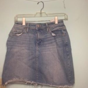 Denim Mini Skirt